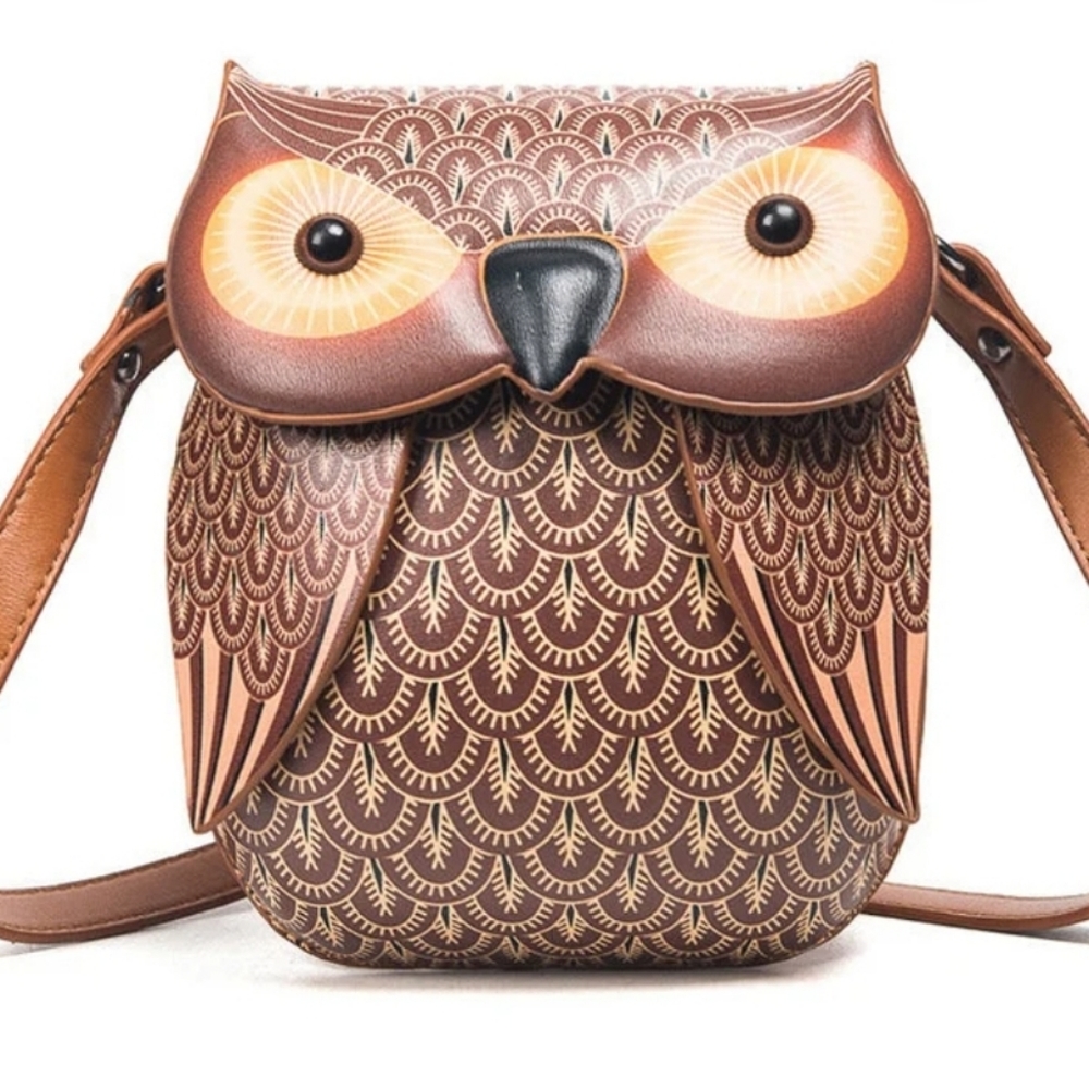 Owl Cross Body Purse